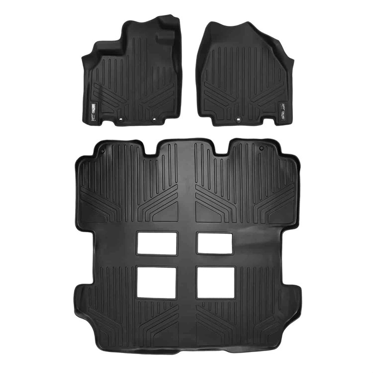 MAXFLOORMAT Floor Mat Set Black