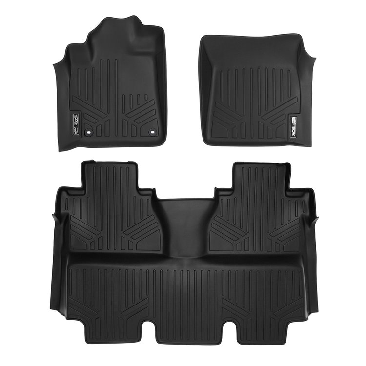 MAXFLOORMAT Floor Mat Set Black