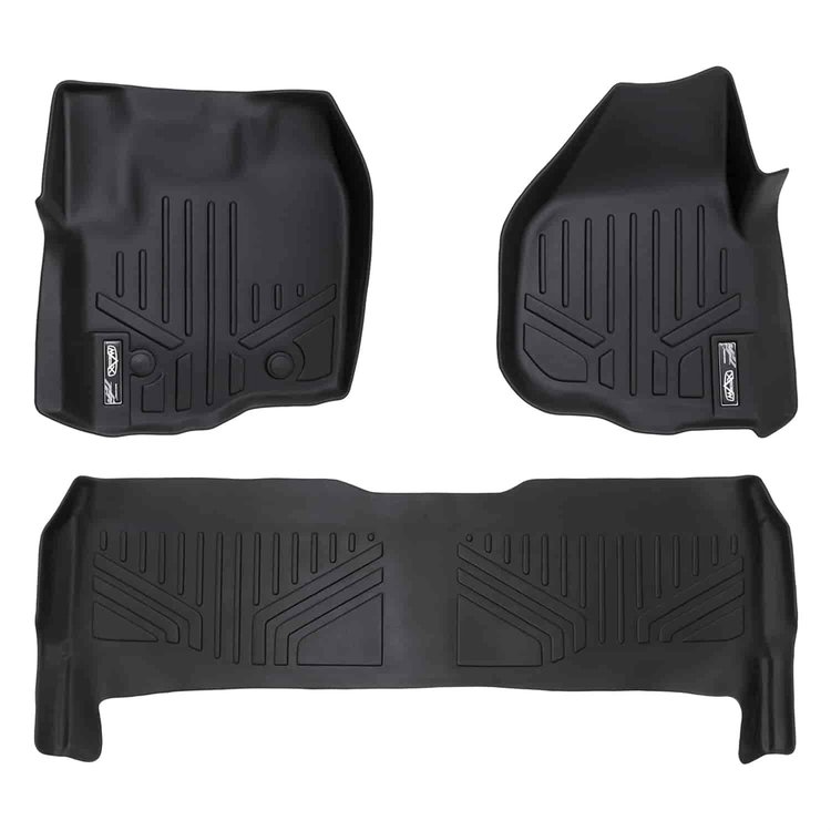 MAXFLOORMAT Floor Mat Set Black