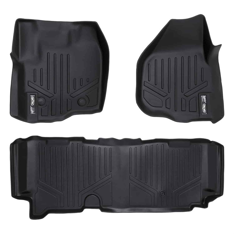 MAXFLOORMAT Floor Mat Set Black