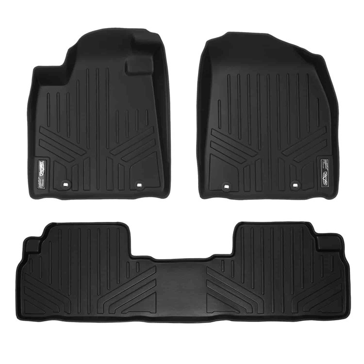 MAXFLOORMAT Floor Mat Set Black