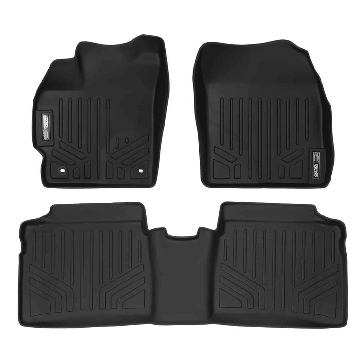 MAXFLOORMAT Floor Mat Set Black
