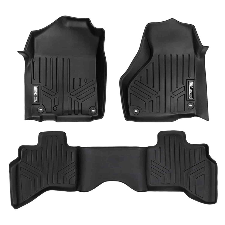 MAXFLOORMAT Floor Mat Set Black