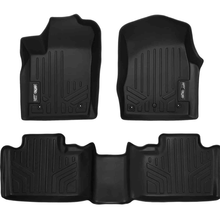 MAXFLOORMAT Floor Mat Set Black