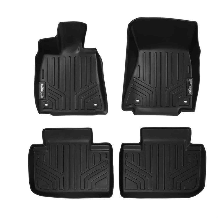 MAXFLOORMAT Floor Mat Set Black