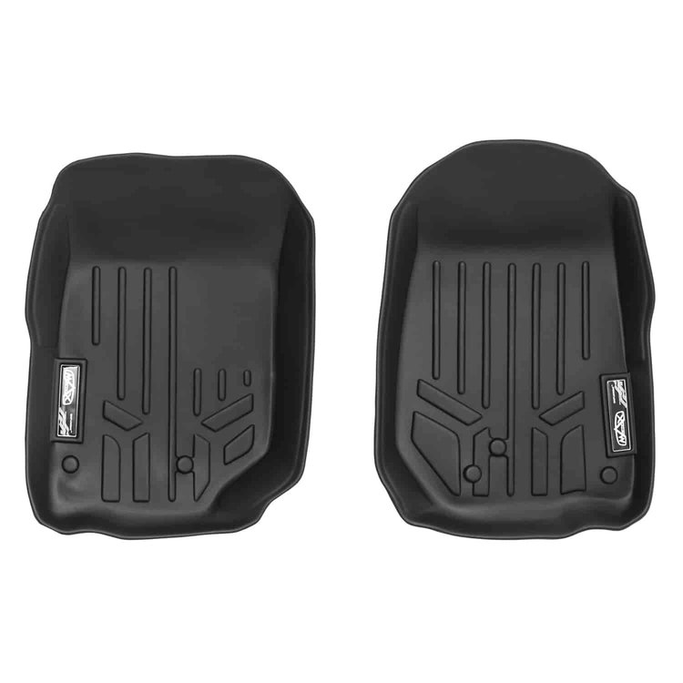 MAXFLOORMAT Front Floor Mats Black