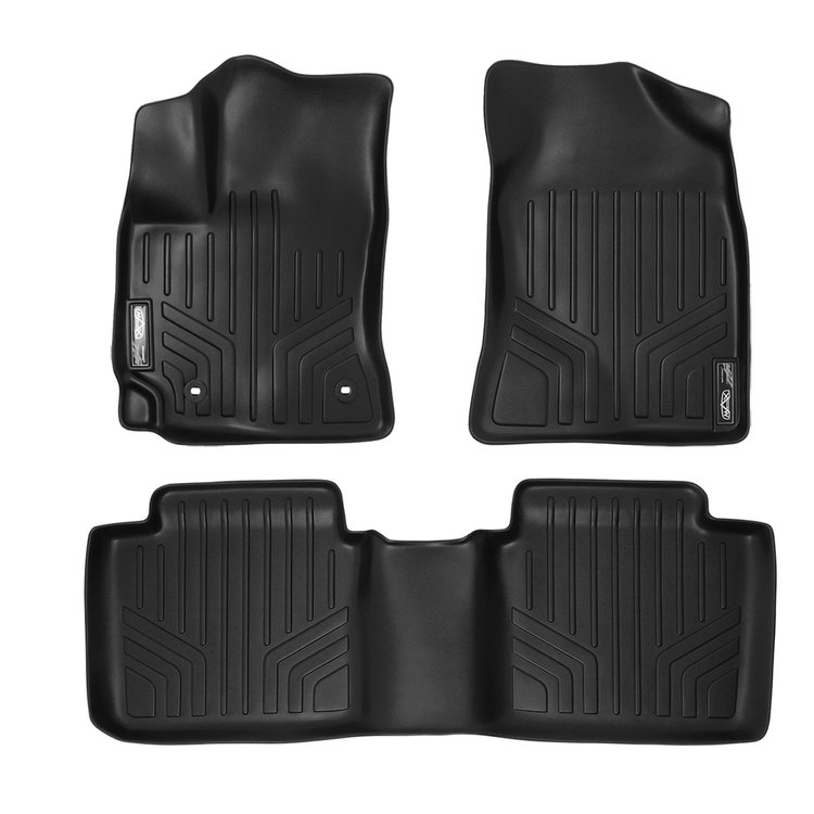 MAXFLOORMAT Floor Mat Set Black