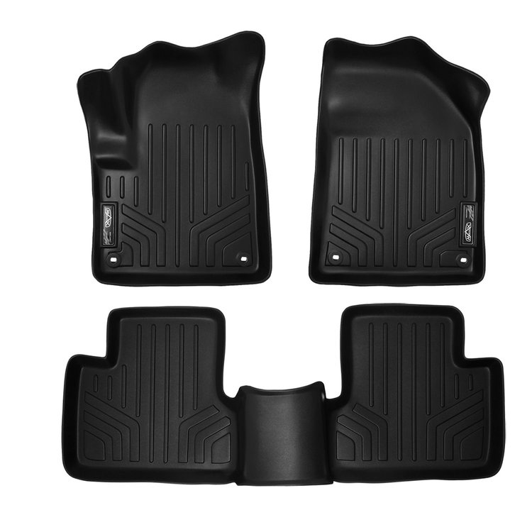 MAXFLOORMAT Floor Mat Set Black