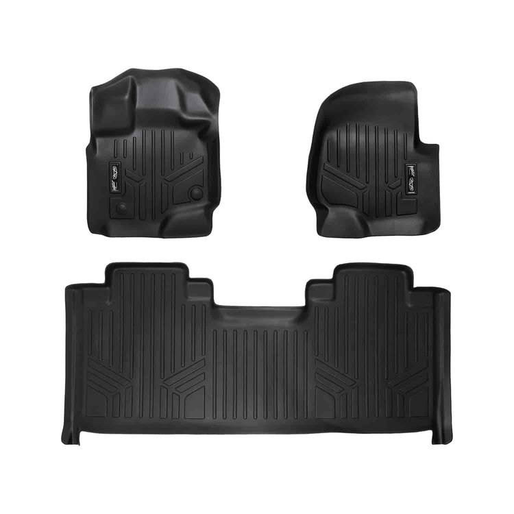 MAXFLOORMAT Floor Mat Set Black