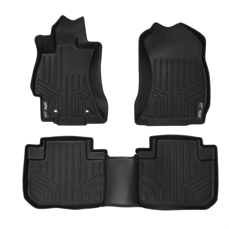 MAXFLOORMAT Floor Mat Set Black