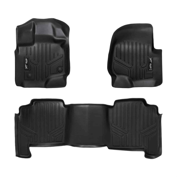 MAXFLOORMAT Floor Mat Set Black
