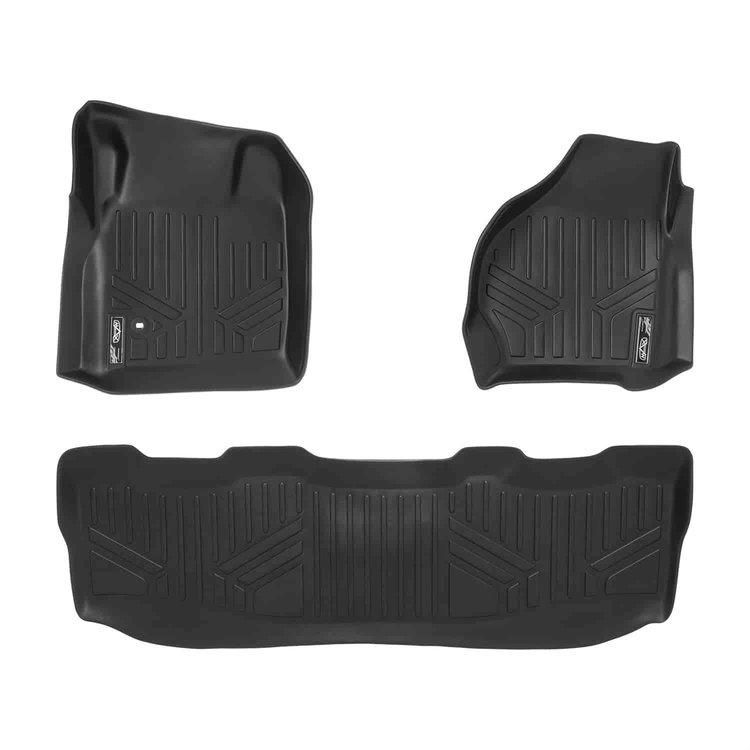 MAXFLOORMAT Floor Mat Set Black