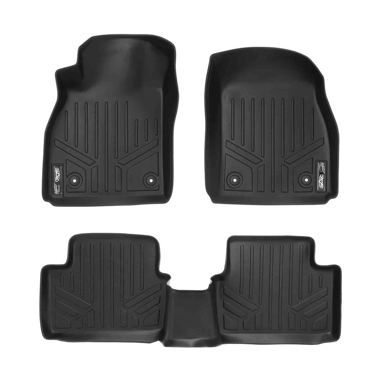 MAXFLOORMAT Floor Mat Set Black