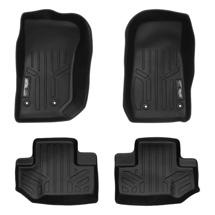 MAXFLOORMAT Floor Mat Set Black