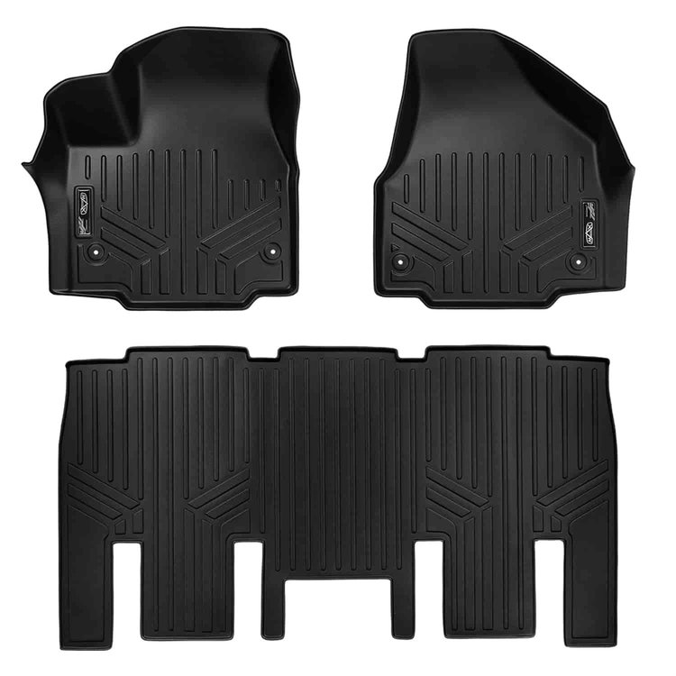 MAXFLOORMAT Floor Mat Set Black