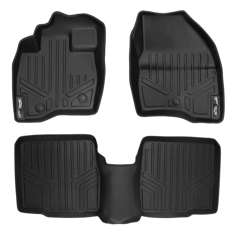 MAXFLOORMAT Floor Mat Set Black