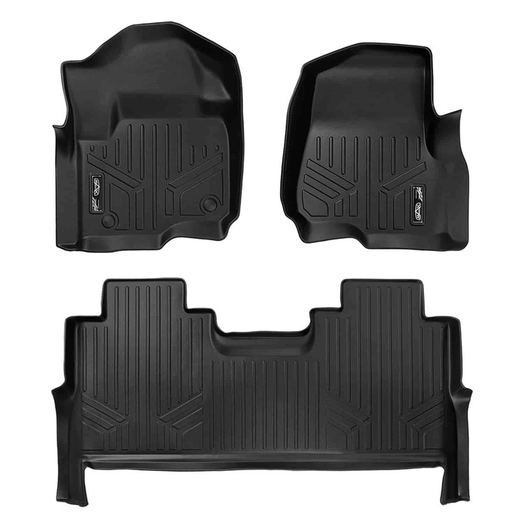 MAXFLOORMAT Floor Mat Set Black