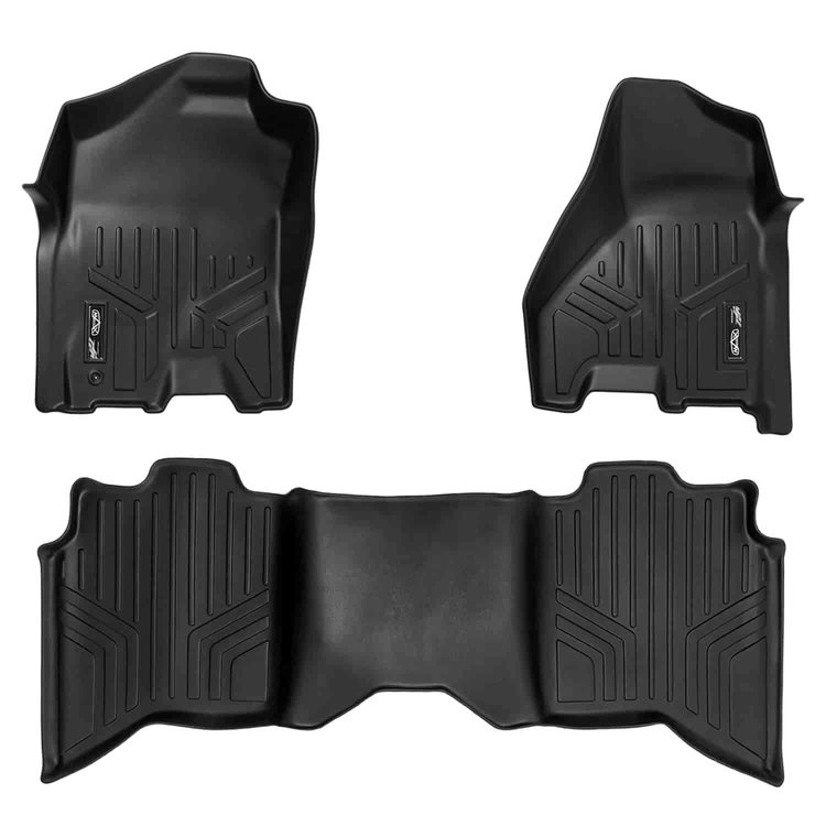 MAXFLOORMAT Floor Mat Set Black