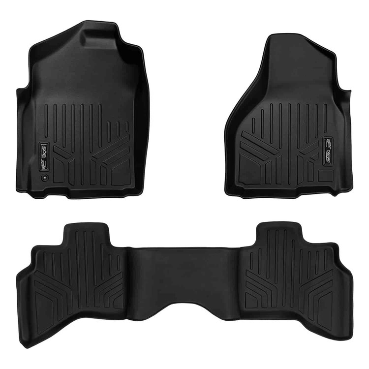 MAXFLOORMAT Floor Mat Set Black