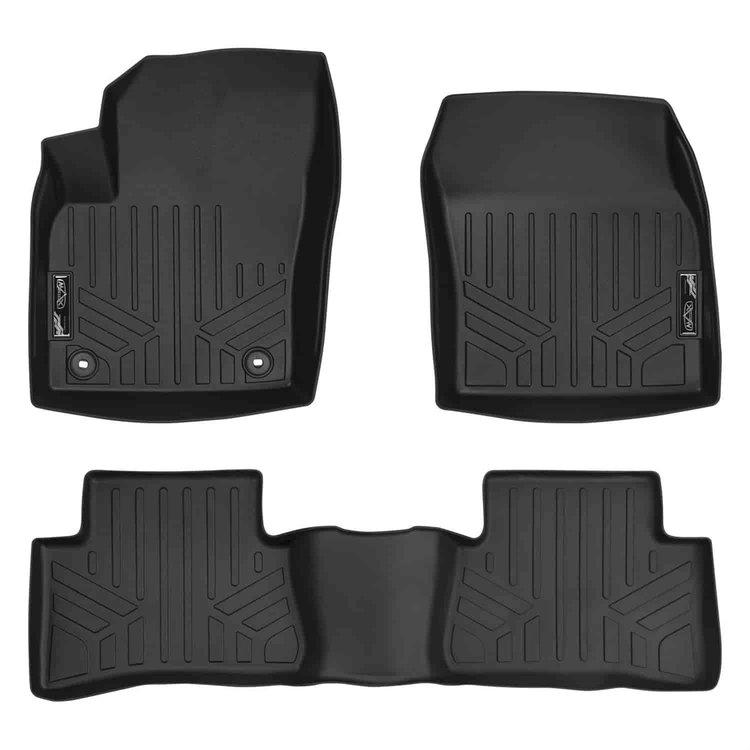 MAXFLOORMAT Floor Mat Set Black