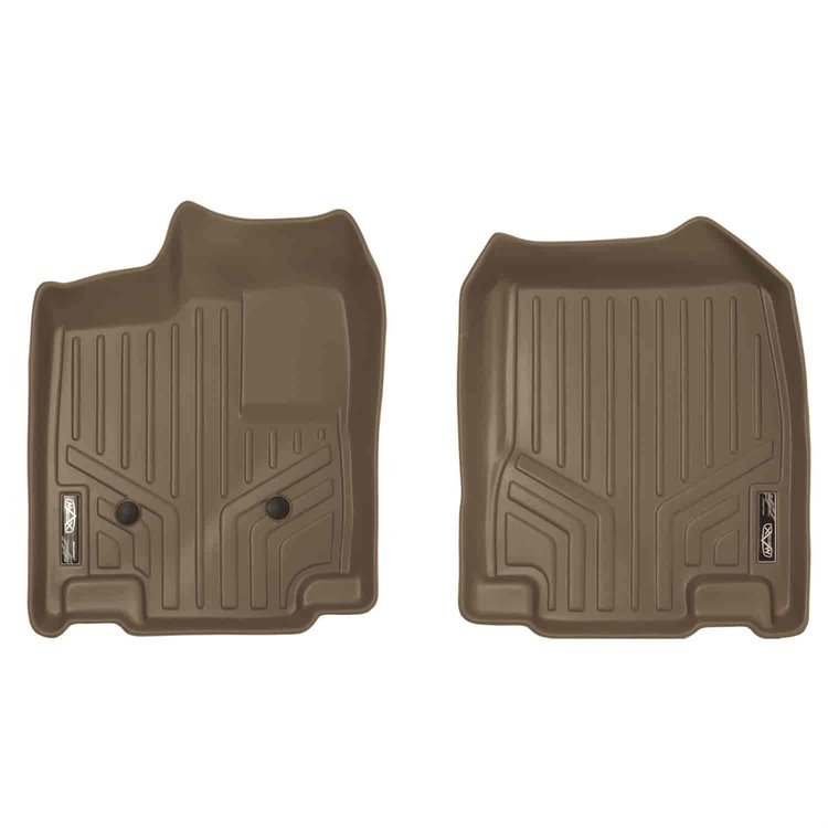 MAXFLOORMAT Front Floor Mats Tan