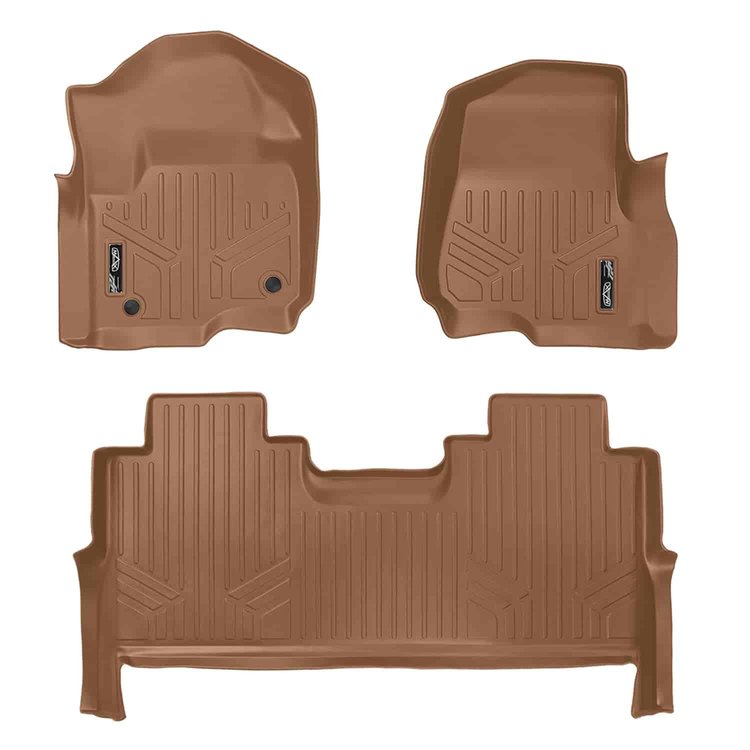MAXFLOORMAT Floor Mat Set Tan