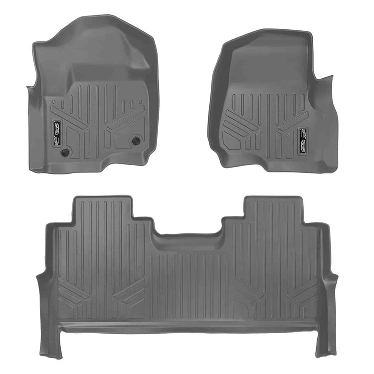 MAXFLOORMAT Floor Mat Set Grey