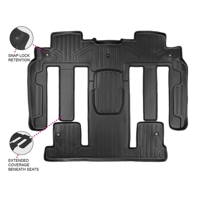 MAXFLOORMAT Second Row Floor Mats