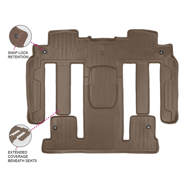 MAXFLOORMAT Second Row Floor Mats