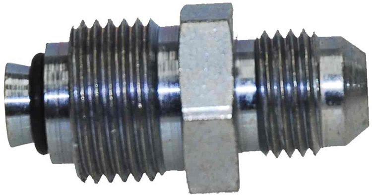 GM POWER STEERING BOX FITTING 18MM O-RING TO -6 MALE (STEEL) BAG OF 25