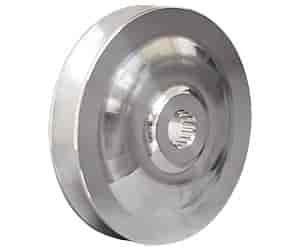 Polished Power Steering Pulley 3.5" Diameter