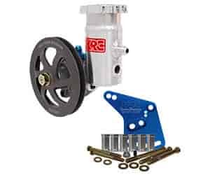 302 C.I. FORD HEAD MOUNT ALUMINUM PUMP W/ BOLT-ON TANK / 6.0 V-BELT PULLEY