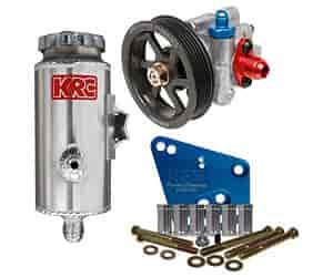 351 C.I. FORD HEAD MOUNT ALUMINUM PUMP W/ REMOTE TANK / 4.2 SERPENTINE PULLEY