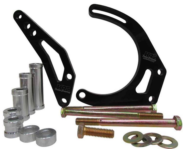 SB CHEVROLET DENSO ALTERNATOR BRACKET FOR CRATE ENGINE WITH IDLER
