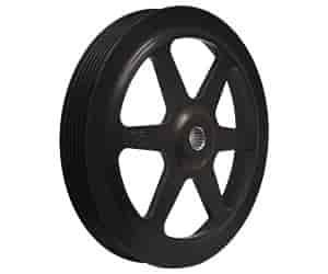 Serpentine Steering Pump Pulley 6.5"