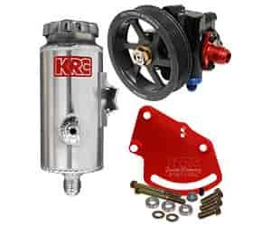 Cast Iron Power Steering Pump W/Remote Tank 13.5cc Pump