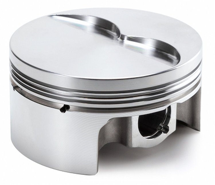 1000122 AutoTec Forged Flat Top Piston Set for Small Block Chevy 23-Degree Engines [4.040 in. Bore]