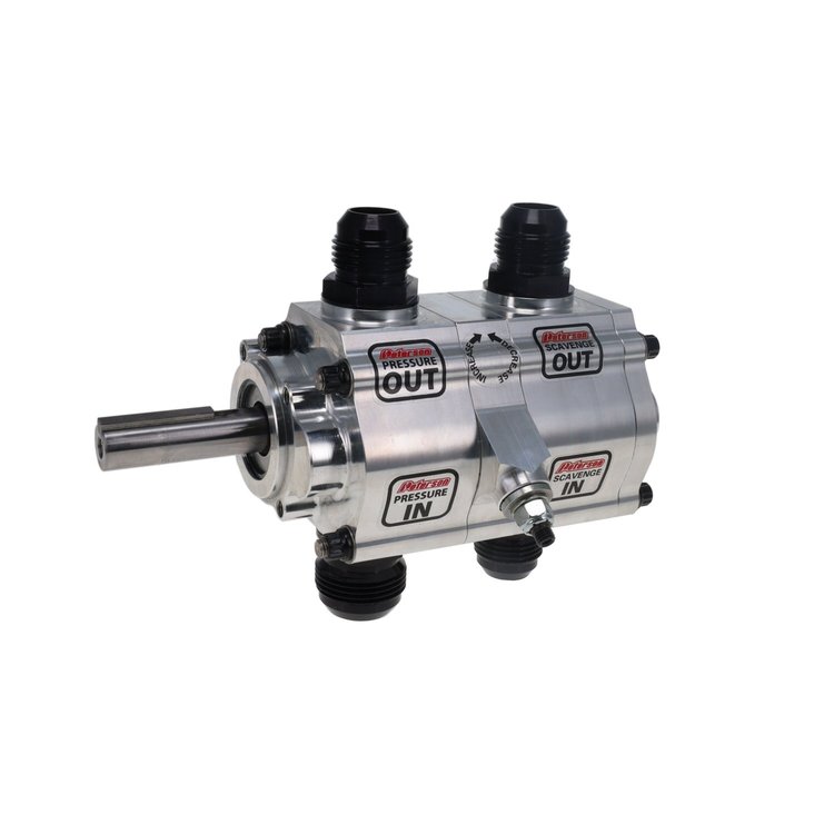 04-2096 R4 2-Stage Front Pressure Dry Sump Oil Pump [1.4 in. Pressure, 1.4 in. Scavenge]
