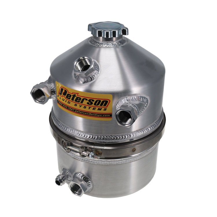 3 Gallon Oil Tank Dual Scavenge Inlet