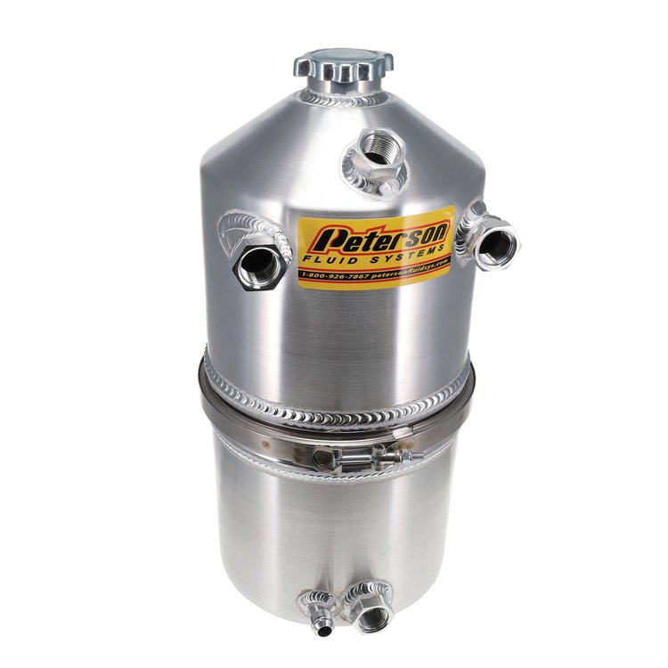 5 Gallon Oil Tank Dual Scavenge Inlet
