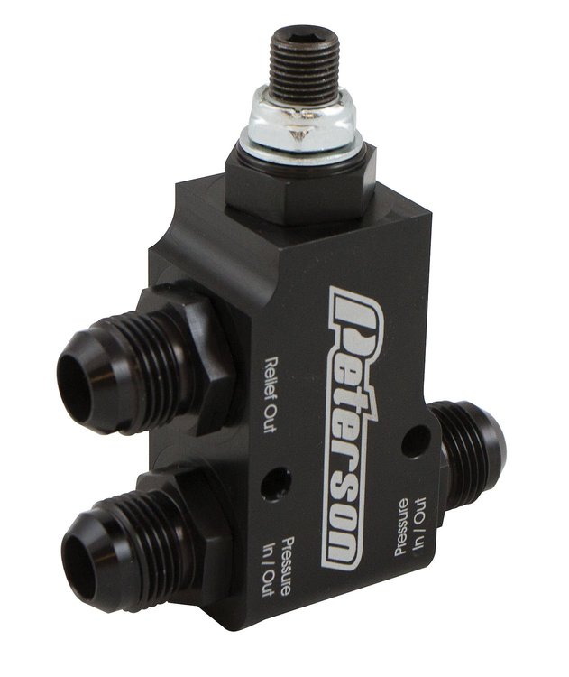 Remote Relief Valve -10AN Inlet and Outlet