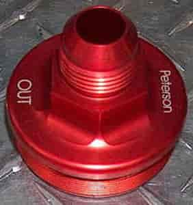 400 Series Inline Filter End Cap Outlet Side