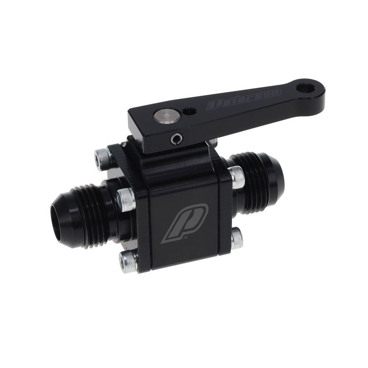 Inline Ball Valve -12AN x -12AN Nose