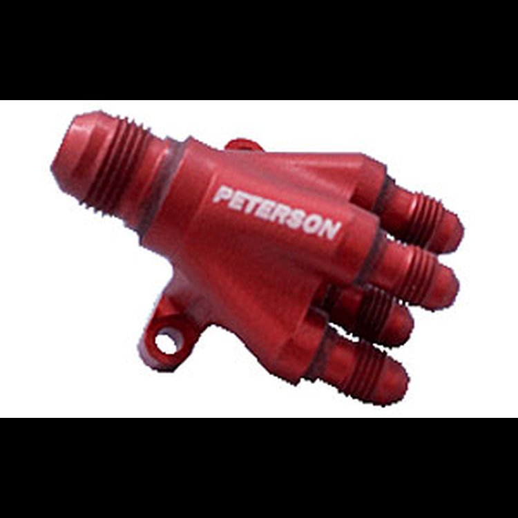 Billet Manifold Single -12 AN Inlet