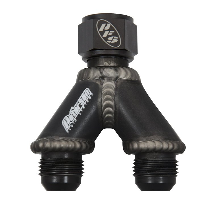 Billet Y Manifold For Radiator Applications