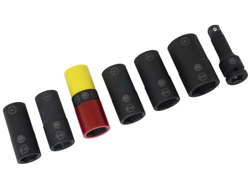 12950 Double-Ended Flip Socket Set [7-Piece]