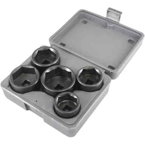 5 Piece Filter Socket Set