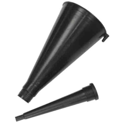 Hands-Free Threaded Funnel For Oil/Transmission Fluid
