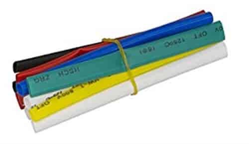 1/4" Heat Shrink Tubing 10 Piece
