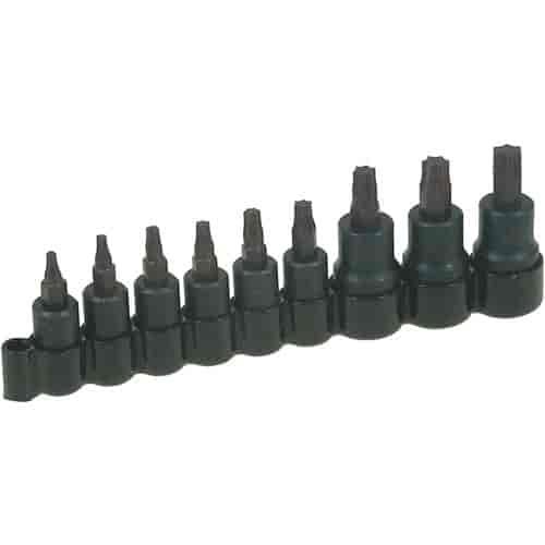 9 PC SUPER TORX BIT SET